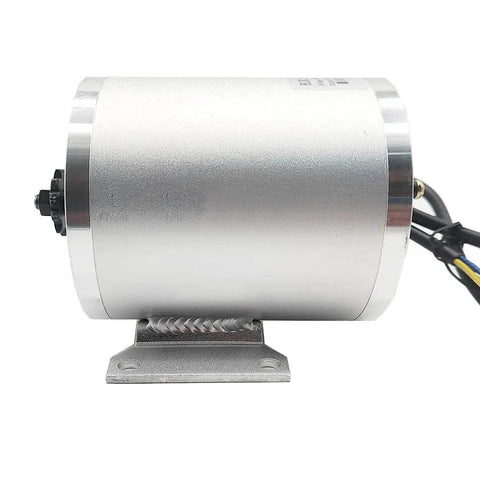 Side view of a powerful 1000W brushless motor for 36V 48V electric scooters and e bikes mid drive DIY kit aluminum housing