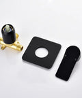 Wall Mount Shower Valve Rough-In Kit With Single Handle Tub Shower Mixer, Matte Black Bathroom Trim, Brass Construction components