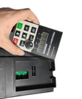 3HP VFD Drive 110V 120V Input To 220V 240V Output Single Or Three Phase Motor Speed Controller For AC Motors 2.2kW Variable Frequency Drive With Easy Setup And No Fuss Control, front keypad