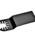 Close-up of Bi-Metal Oscillating Saw Blades Set, 32mm Universal Fit For Wood, Plastic And Soft Metals With Built-In Depth Markers