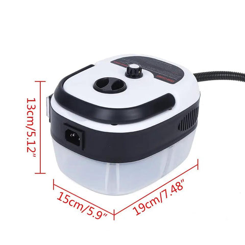 Powerful Handheld Steam Cleaner With 6 Gear Settings, 2500W High Temperature Steam Up To 266F, 7.22 Ft Hose, product dimensions