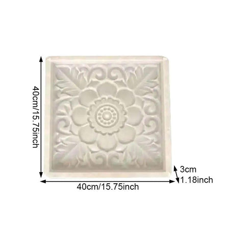 DIY Concrete Molds For Walkways And Garden Paths Stamps For Brick And Flagstone Casting Paver Molds For Garden Stepping Stones