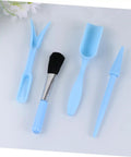 12 Piece Mini Succulent Gardening Tool Set Portable Plastic Tools For Indoor Bonsai Plant Care And Flower Pot Maintenance Light Blue For Home And Store Use Great For DIYers And Weekend Garden Warriors; plastic mini tools and brush