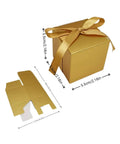 60 Pack Folding Gift Boxes Set For Cosmetics Candles Candy Wedding And Party Gift Packaging Thick Cardboard Flat Foldable