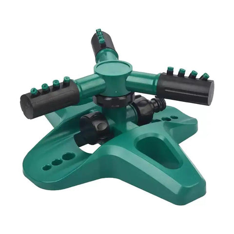 360 Degree Rotating Garden Sprinkler For Yard And Lawn, Automatic Sprinkler With Wide Area Coverage, adjustable spray arms