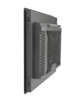 Tough As Nails 15 Inch Industrial Tablet Computer With Capacitive Touchscreen and Integrated Wifi, showing side view with cooling fins.