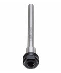 Heavy Duty CNC Straight Shank Extension Rod 8mm for Milling Machines Lathes, featuring durable alloy and precise threading.