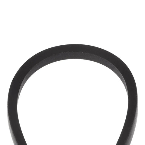 Close-up of 2 Pack M-21 Rubber V Drive Belt 21 Inch Pitch Girth, heavy duty design for industrial machinery.