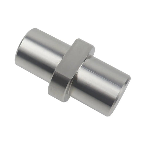 Heavy Duty Stainless Steel Bench Dogs for woodworking workbench peg brake stops and planing stop positioning plug kit close-up