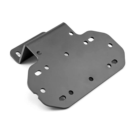 Front Winch Mounting Bracket Plate Kit For Yamaha Rhino 450 660 700 2003 2013 Beefy Steel Construction Easy Bolt On Install