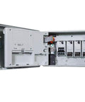Open view of Expandable ESPME3 Lawn Irrigation Controller for Indoor and Outdoor Use With 4 to 22 Stations, showing internal modules.