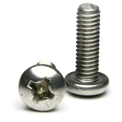 A2 Stainless Steel M2.5 Phillips Pan Head Machine Screws For Tapped Holes Rust Proof Metric Hardware Fasteners Smooth Tap In Fit With Rock Solid Grip Pro Grade Workhorse Metal Package Of Twenty Five