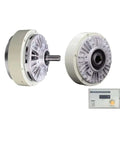Hollow Shaft Magnetic Powder Brake DC 24V 1400 RPM With 6-400 Nm Torque Range 0.6-40 Kg Load Plug-and-Play Controller Kit TB-200S Included