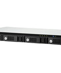 Heavy Duty 4 Bay Hard Drive Enclosure With Direct USB Type C Port For Expanding External Storage And NAS Backup Like A Pro supporting 2 point 5 and 3 point 5 inch SATA Drives.