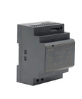 Side view of Ultra Slim 100W DIN Rail Power Supply With 100-240V Input And 5V 12V 24V 48V Outputs A Real Workhorse Switching Mode Power Adapter for Automation and Control.