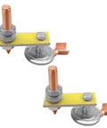 Heavy Duty Welding Magnetic Ground Clamp Set With Copper Tail, Ultra Strong Suction Magnet Head, Stable Magnetic Welding Support Clamp