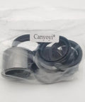 Replacement Washer Bearing and Seal Kit for Maytag Whirlpool Kenmore Dryer with O Rings and gaskets in a clear bag.