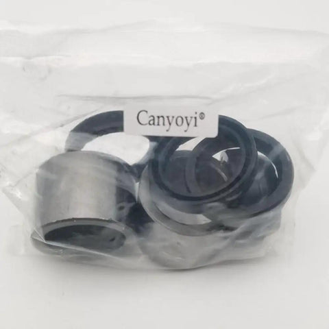 Replacement Washer Bearing and Seal Kit for Maytag Whirlpool Kenmore Dryer with O Rings and gaskets in a clear bag.