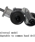 Universal Electric Drill Plate Cutter Nibbler Attachment With Adapter for Sheet Metal Cutting Iron Steel Copper