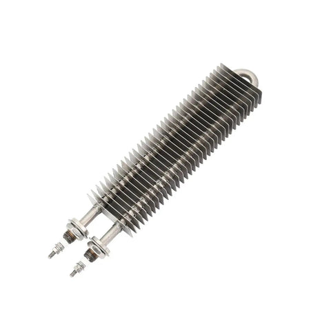 No Sweat 220V 400W Square Fin Heater Stainless Steel Electric Oven Heating Element with metal fins for efficient heating.