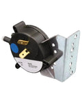 Furnace Vent Air Pressure Switch Replacement 632453 632453R Dual Pressure Switch For Furnace And HVAC System Easy Install No Fuss Plug And Play Replacement Part Durable OEM Grade Design For Long Lasting Performance, black switch with metal mounting bracket