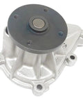 Bulletproof Heavy Duty Engine Water Pump For Hyundai Tucson 2014 Though 2019 Direct Fit Cooling Assembly, silver metal body design.