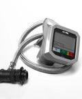 Pro Grade Digital Display AC Recharge Gauge With 24 Inch Hose For R-134A Refrigerant Guided Commands For Easy Refill Quick Connect Coupler Automotive AC Tool digital gauge with hose and coupler