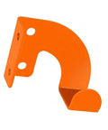 Heavy Duty Iron Power Tool Hanger Wall Mount for Garage and Shed Organization, Sturdy Weedeater Holder Prevents Slippage, Orange Finish