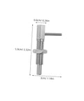 Top Shelf Stainless Steel Indexing Plunger Pin measuring 5.9cm, durable metal latch for secure locking in cabinets.