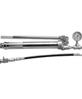No Nonsense High Pressure Grease Gun Up To 15000 Psi with steel lever, 12 oz capacity, connectors included for industrial use.