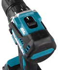 Close-up of Heavy Duty 18V Brushless Cordless Drill Driver Featuring 20 Torque Settings And A Hard Hittin 13mm Keyless Chuck.