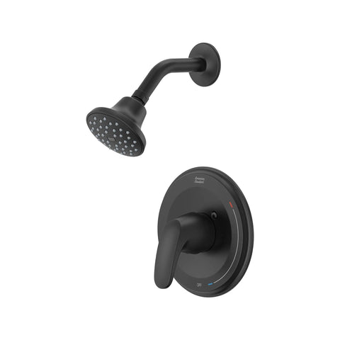 Top Shelf Matte Black Shower Trim Kit Boasting 1 75 Gpm Flow With A Double Ceramic Pressure Balance Cartridge For Easy DIY Remodels And Rock Solid Everyday Comfort