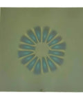 4x6 Inch Magnetic Field Viewing Film With Green Visual Aid showing magnetic flux pattern for education and demonstration