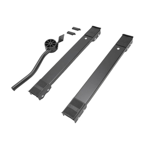 Heavy Duty Appliance Rollers Adjust From 17 To 27 Inches Move Washer Dryer Or Fridge Like A Boss, Support Up To 660 Lbs With Rugged Iron Frame And Smooth Black Wheels For Total Home Makeover Flex parts including metal frames and accessories.