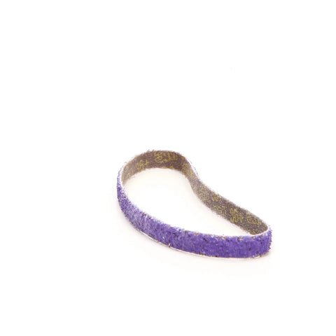 Cubitron II File Belts 36 Plus Grit 3/8 In x 13 In Resin Bonded For Fast Weld And Spot Weld Removal Pack Of 10