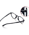 Five Pair Eyeglass Hinge Tightener Rings With Precision Driver To Lock Your Specs Down And Stop Constant Slipping Durable Silicone Anti Slip Sleeve Kit Fixes Loose Frames Snug Prevents Annoying Fidgeting And Keeps Spectacles Secure on black eyeglasses with silicone hinge grips.
