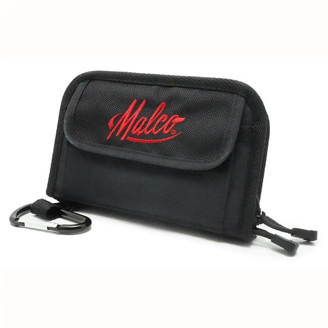 Portable zipper pouch with belt clip and carabiner for CRHEX Hex Driver Kit with quick-change hex sizes.
