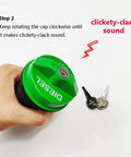 Locking Diesel Fuel Cap With Keys Fits Chevy Silverado Express C3500 K3500 Dodge Ram 3500 W350 D350 Ford F 250 E 350 GMC Sierra Savana Interchange 9MGC791 10591D OE Quality Durable Secure Cap showing green cap in hand and two keys