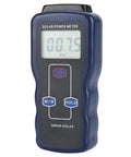 High Precision Solar Radiation Meter With Large LCD Display For Field Or Lab Use, Easy Sunlight Power Tester