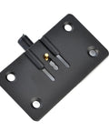 Heavy Duty Bulletproof Sliding Door Rollers For Wardrobe Cabinet Nylon Hanging Wheels Smooth Glide Indoor Outdoor Replacement Pulleys close-up view of black pulley hardware