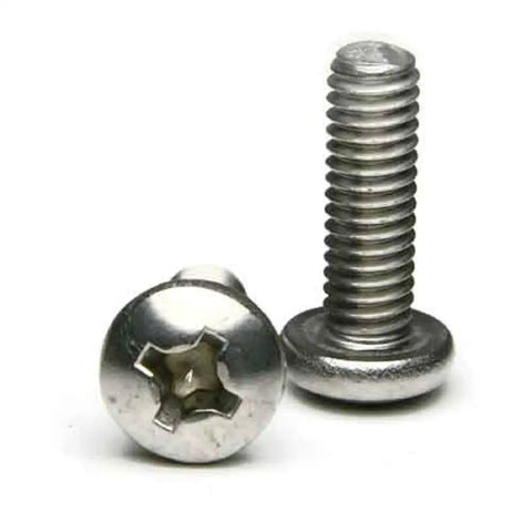 Top Grade 5Mm X 0.8 Pitch X 6Mm Phillips Pan Head Machine Screws In Rust Proof A2 Stainless Steel Metric Fasteners Bulk Pack Of 25 Pieces For Badass Build Projects And No Sweat Assembly