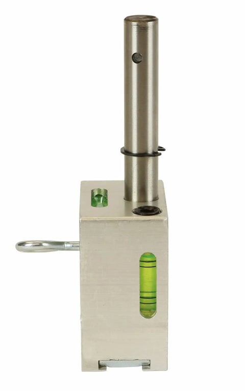 Heavy Duty Pipe Hole Punch Device For Copper Steel And Pvc Ranging From One To Ten Inches featuring a level and aluminum body.