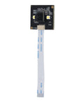 Embedded USB Barcode Scanner Module for Access Control and Self Service Kiosks, front view, showing cable and circuit board.