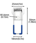 Lawsen Spring Clips Recessed Lighting 40Pcs Spring Clip Cold-Rolled Steel Downlight Bracket dimensions 25mm x 50mm.