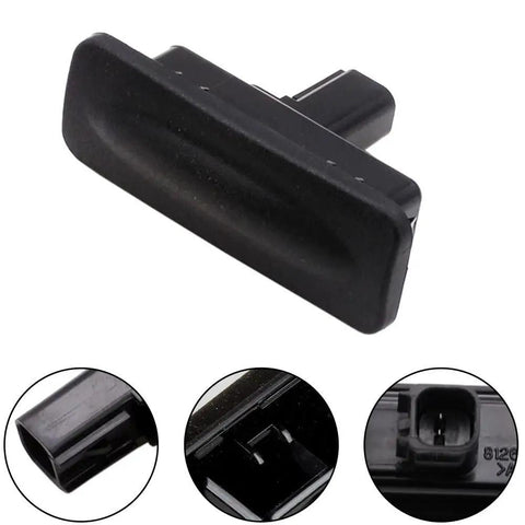 Rear Tailgate Lock Switch Handle Replacement For Hyundai i30 2012-2017, Elantra GT 2013-2017, black plastic lid lock actuator