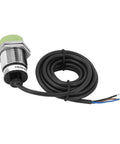Inductive Proximity Sensor Switch With 15mm Detection Range NPN Normally Open Output Plated Brass Body.