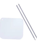Clear Acrylic Bezel Splash Guard For Glass Art Grinding With Mounting Rod Pro Grade Craft Tool For Stained Glass And Ceramic Projects