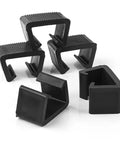 Outdoor Furniture Clips For Rattan Sofas And Wicker Chairs No Hassle Easy Install Patio Sectional Fasteners, black plastic