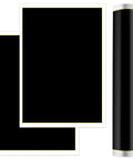 Two black laser engraving paper sheets, 15.3 x 10.6 in, for ceramics, glass, and metal engraving