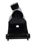 Heavy Workhorse Platform Rotator Actuator With Hydraulic Swing Drive For Jlg Boom Lift 600 Series Parts showing front view with black finish